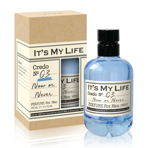 IT'S MY LIFE CREDO №03 духи д/мужчин now or never 100мл